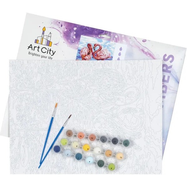 Картина по номерам ArtCity Первая встреча КТ701