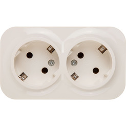 Розетка Leiden Electric Bailly 806025 (бежевый)