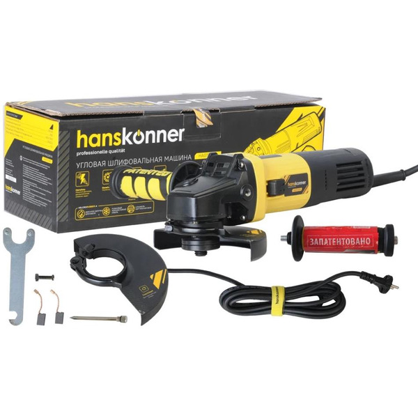 Угловая шлифмашина Hanskonner HAG15125E