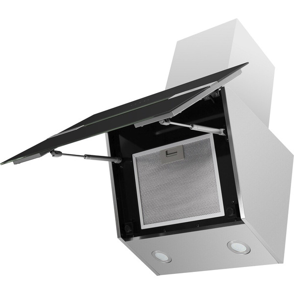 Вытяжка MAUNFELD MERSEY 60 (нержавеющая сталь\черное стекло)