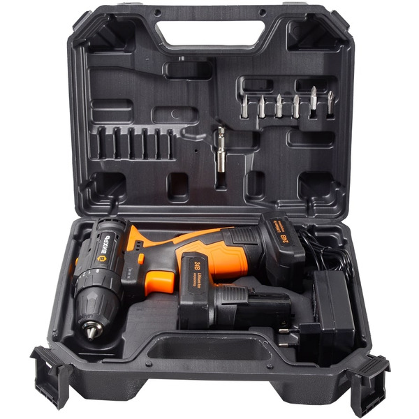 Дрель-шуруповерт Вихрь ДА-24Л-2К/Б (72/14/24)