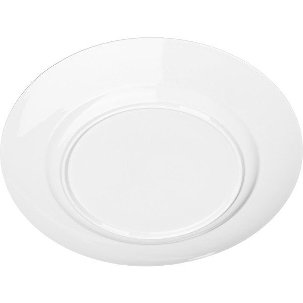 Тарелка столовая обеденная Sundays Home Relief керамика TRVK26014 (27см, белый)