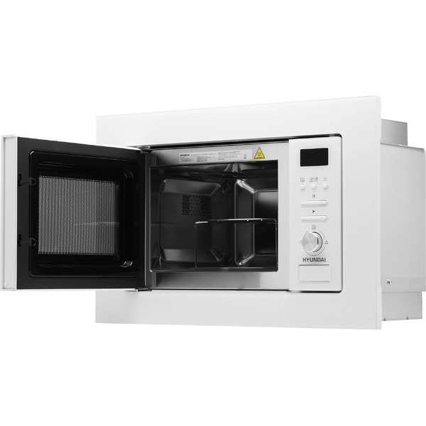 Встраиваемая микроволновая печь Hyundai HBW 2040 WG (белый)