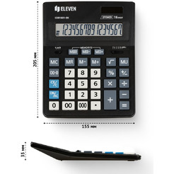 Калькулятор Eleven Business Line CDB1601-BK_El