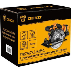 Циркулярная пила Deko DKCS20V 084-1039