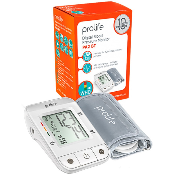 Тонометр Prolife PA2 BT (с адаптером)
