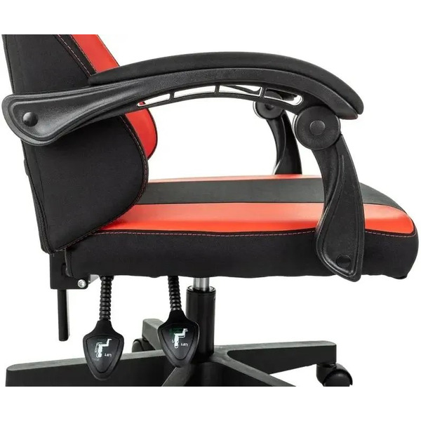 Кресло игровое ZOMBIE Rudger (черный/красный)