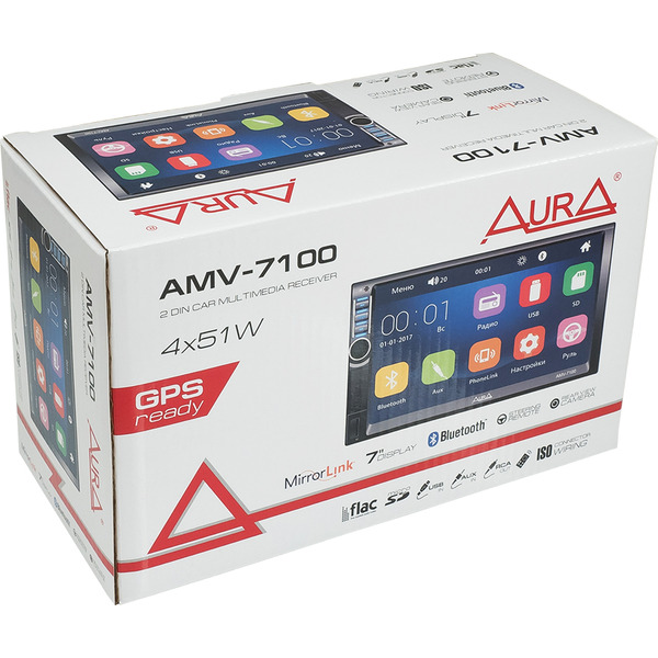 USB-магнитола Aura AMV-7100