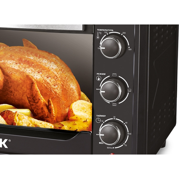 Электропечь Centek CT-1538-50 black