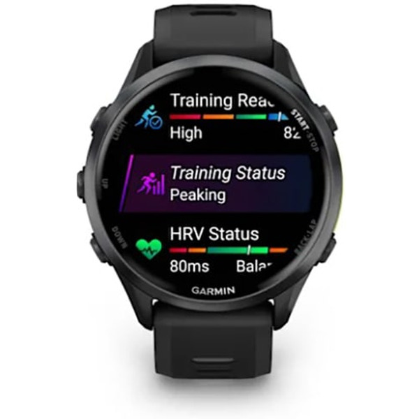 Умные часы Garmin Forerunner 970 47 мм (темно-серый)