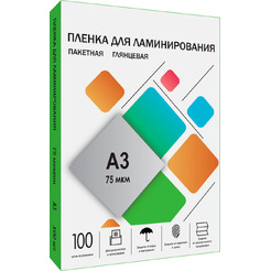 Пленка для ламинирования Гелеос A3 75 мкм LPA3-75M