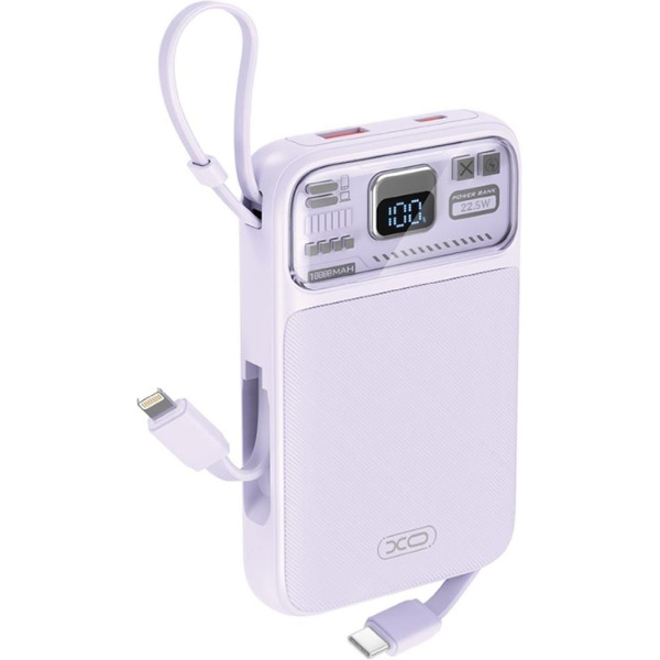 Портативное зарядное устройство XO PR243 (фиолетовый)