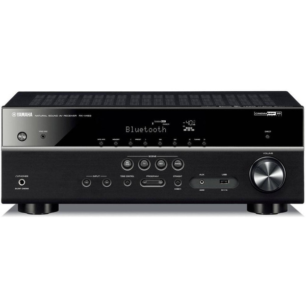 Аудио-Видео ресивер YAMAHA RX-V483 BLACK