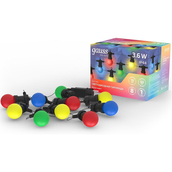 Гирлянда светодиодная Gauss Holiday Белт Лайт HL060