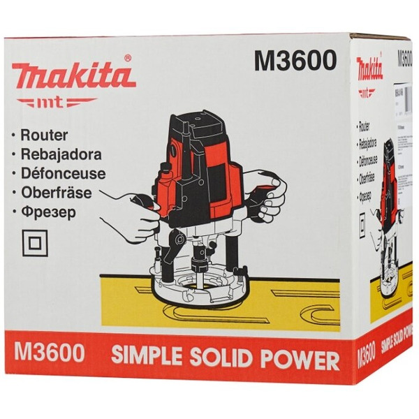 Профессиональный фрезер Makita M3600