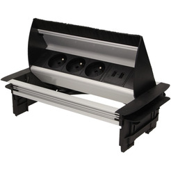 Блок розеточный Orno OR-AE-1362-B.AL-FR 1,8 м