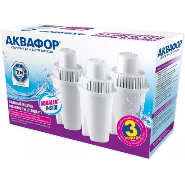 Комплект сменных фильтров Аквафор В15 (В100-15)