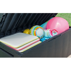 Сундук уличный Keter Rattan Storage Capri 305L 230416 (серый)