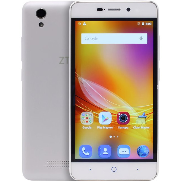 Смартфон ZTE Blade X3 White