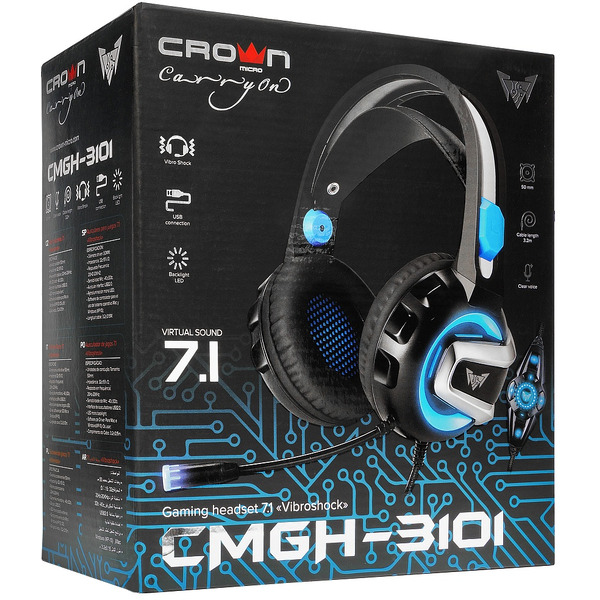 Наушники CrownMicro CMGH-3101