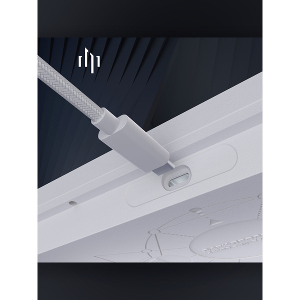 Клавиатура Дарк Проджект CM81 Zeno DP-CM81ZWC(g3ms Sapphire, белый)