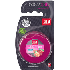 Зубная нить Splat Professional объемная с ароматом клубники (30м)