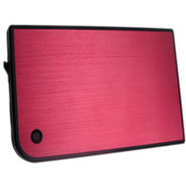 Бокс для накопителей AgeStar 3UB2A14 (черный/красный)