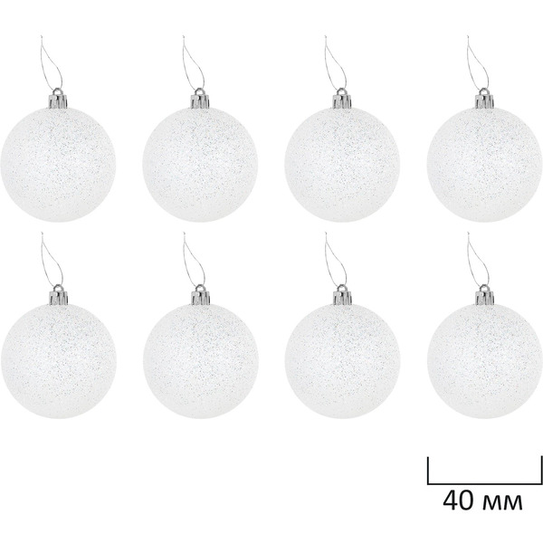 Шары елочные ЗОЛОТАЯ СКАЗКА Red&Snow Winter 592595 (красный, белый )