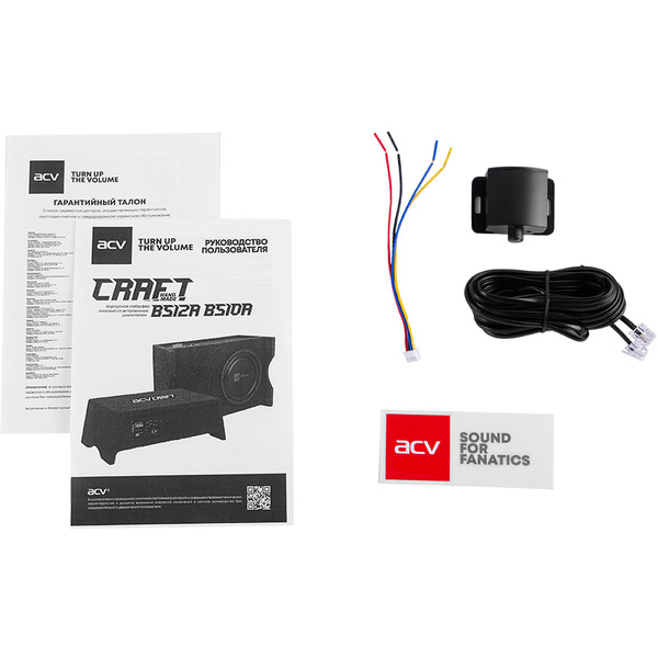 Корпусной активный сабвуфер ACV Craft BS12A