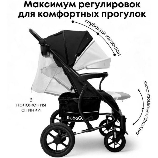 Детская прогулочная коляска Bubago Model One BG 173-2 (черный)