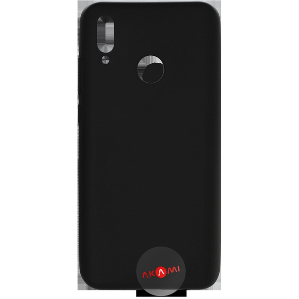 Пластиковая накладка Akami Soft-touch для Huawei P Smart Черный (4243)