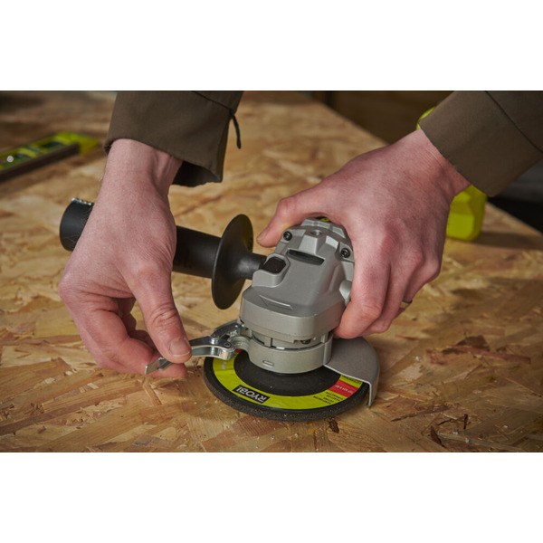 Углошлифмашина RYOBI RAG18125-0 (5133005403 ) без АКБ и ЗУ