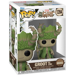 Фигурка Funko POP! Bobble Marvel We Are Groot Groot as Loki 79517