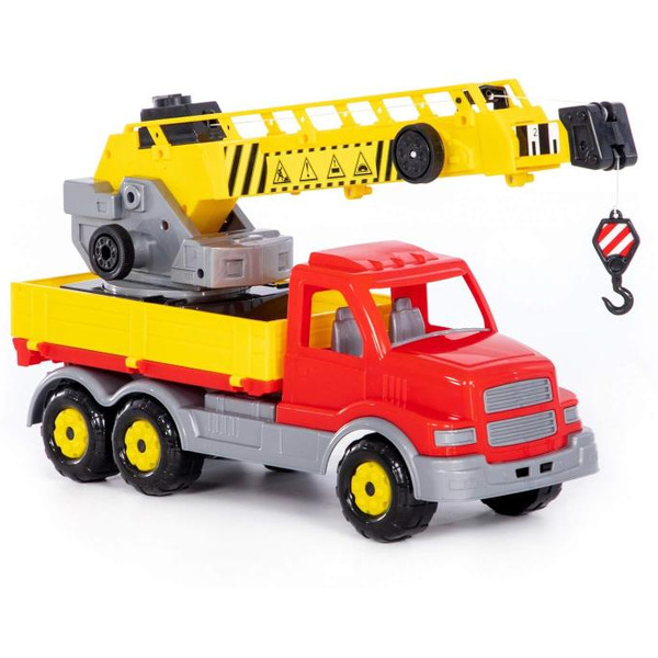 Автомобиль с краном Полесье Сталкер автомобиль-кран с поворотной платформой 56511