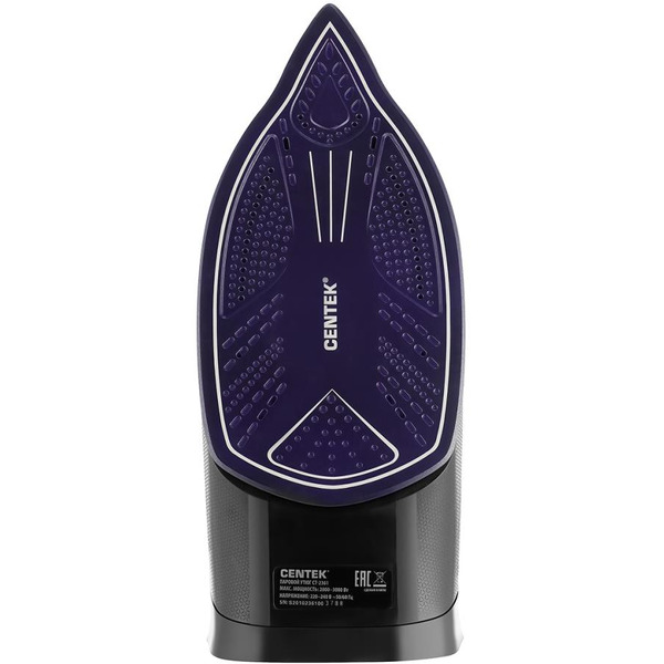 Утюг CENTEK CT-2361 (черный/фиолетовый)