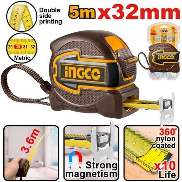 Рулетка INGCO HSMT80532M