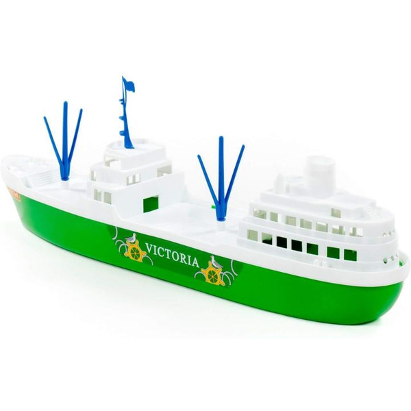 Корабль Полесье Корабль Виктория 56399 (зеленый/белый)