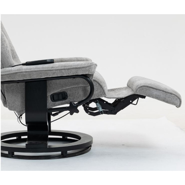 Массажное кресло Calviano 23 (серый плюш)