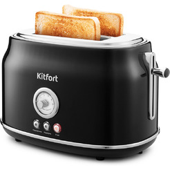 Тостер Kitfort КТ-2038-1 (черный)