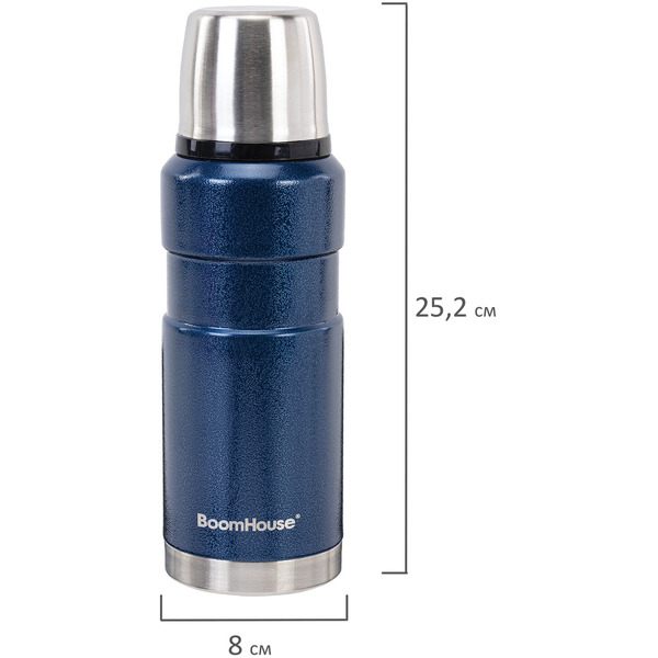 Термос BoomHouse DarkBlue 700309 (600 мл)