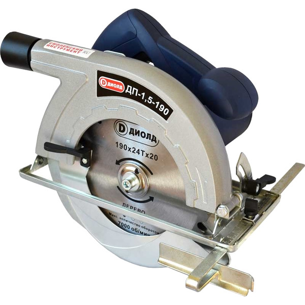 Дисковая пила Диолд ДП-1.5-190 (10061100)