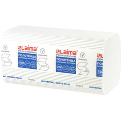Бумажные полотенца Laima UNIVERSAL WHITE PLUS 111344 (20 шт)