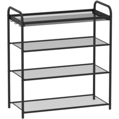 Полка для обуви ЗМИ Верона 24 ПДОВ24 (черный)