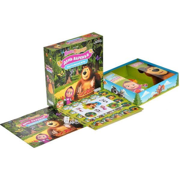 Настольная игра Hobby World Маша и Медведь: День варенья 952110