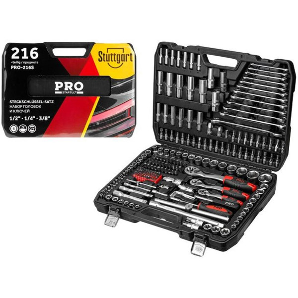 Набор головок и ключей PRO STARTUL PRO-219L