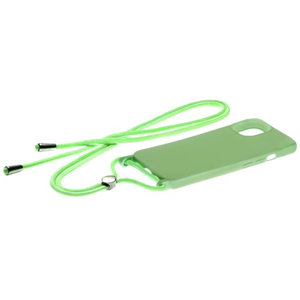 Бампер Bingo Lanyard для Apple iPhone 13 (зеленый)