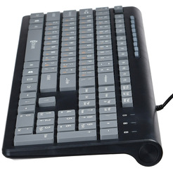 Клавиатура Oklick 480M (черный/серый)