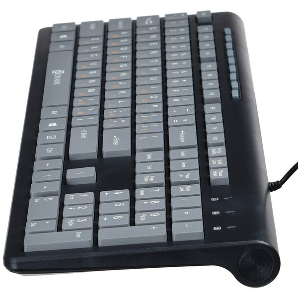 Клавиатура Oklick 480M (черный/серый)