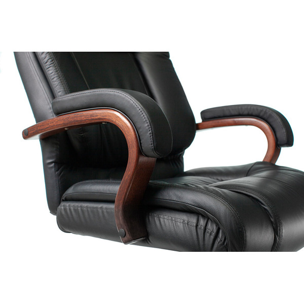 Кресло Бюрократ T-9925WALNUT (черный)