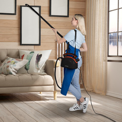 Пароочиститель Endever Odyssey Q-804 (черно-оранжевый)